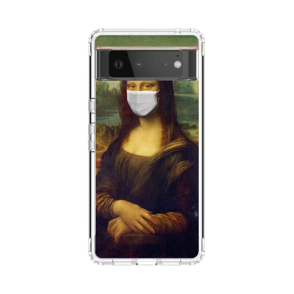 Monalisa In Pandemic Google Pixel 6 Case