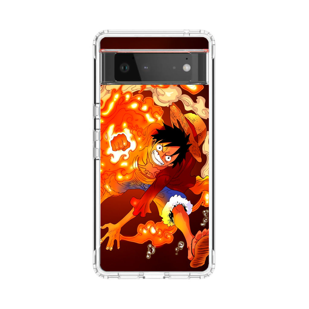 One Piece Luffy Red Hawk Google Pixel 6 Case