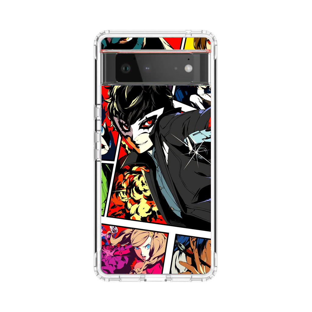 Protagonist Collage Art Google Pixel 6 Case