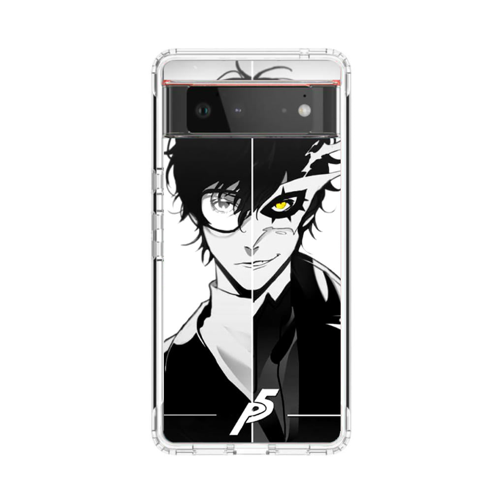 Protagonist Transform Black White Google Pixel 6 Case