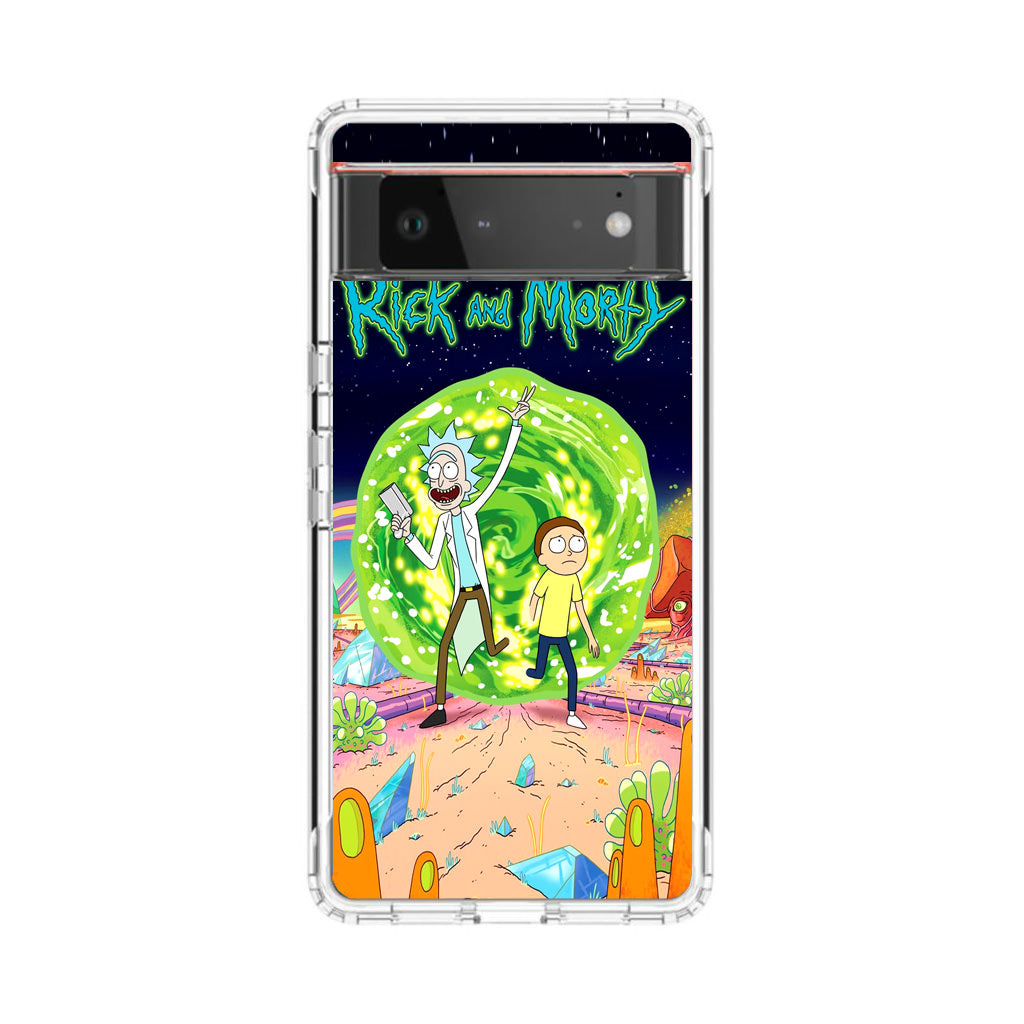 Rick And Morty Portal Gun Google Pixel 6 Case