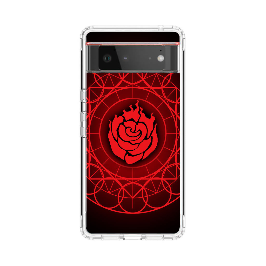 Ruby Rose Symbol RWBY Google Pixel 6 Case