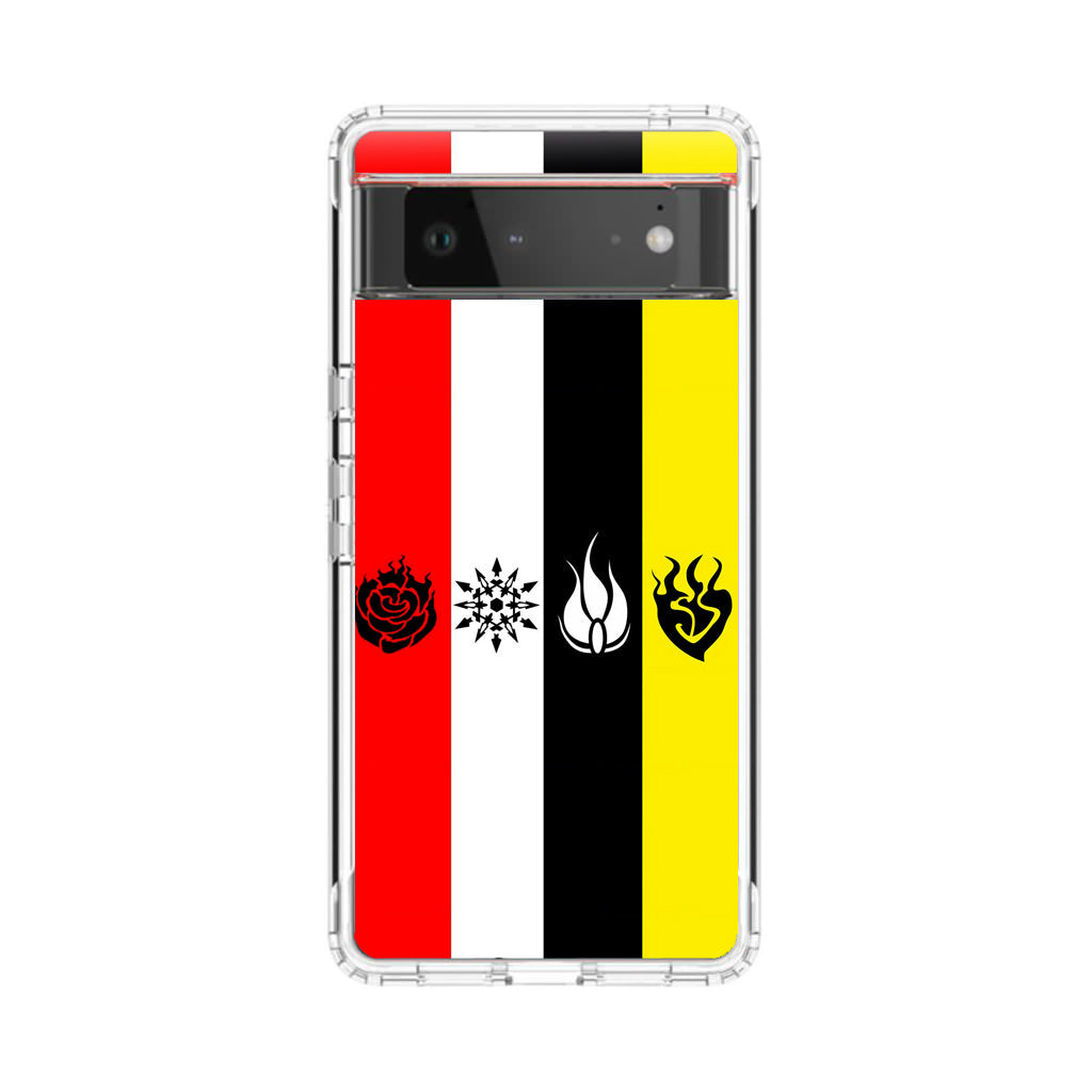 RWBY All Symbols Google Pixel 6 Case