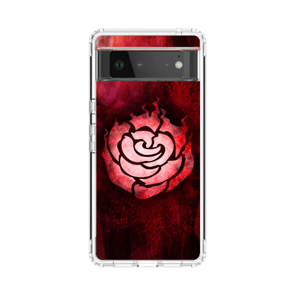 RWBY Ruby Rose Symbol Google Pixel 6 Case