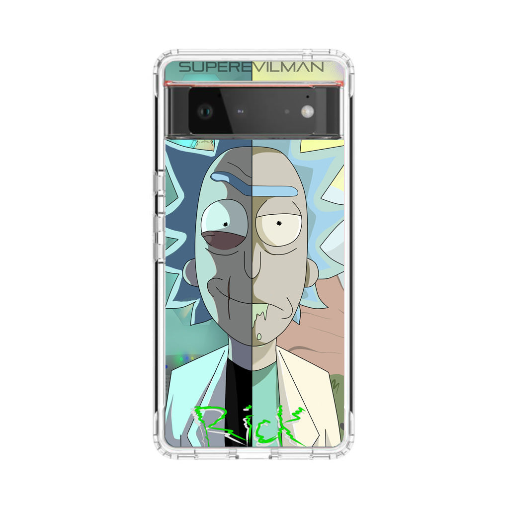 Super Evil Man Rick And Rick Google Pixel 6 Case