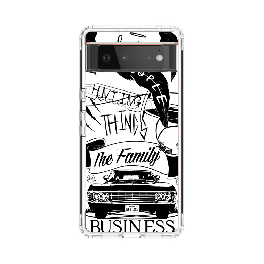 Supernatural Family Business Saving People Google Pixel 6 Case