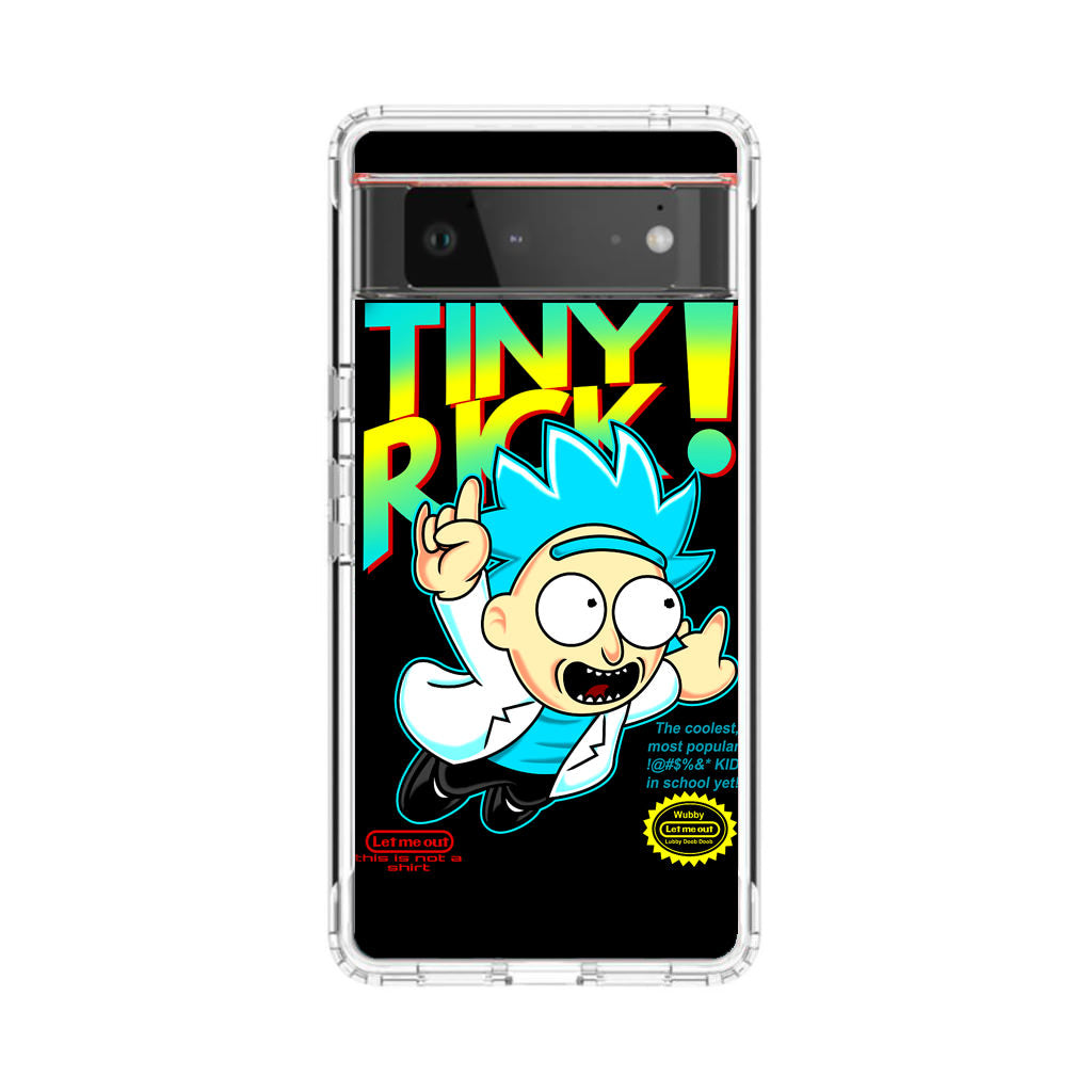 Tiny Rick Let Me Out Google Pixel 6 Case