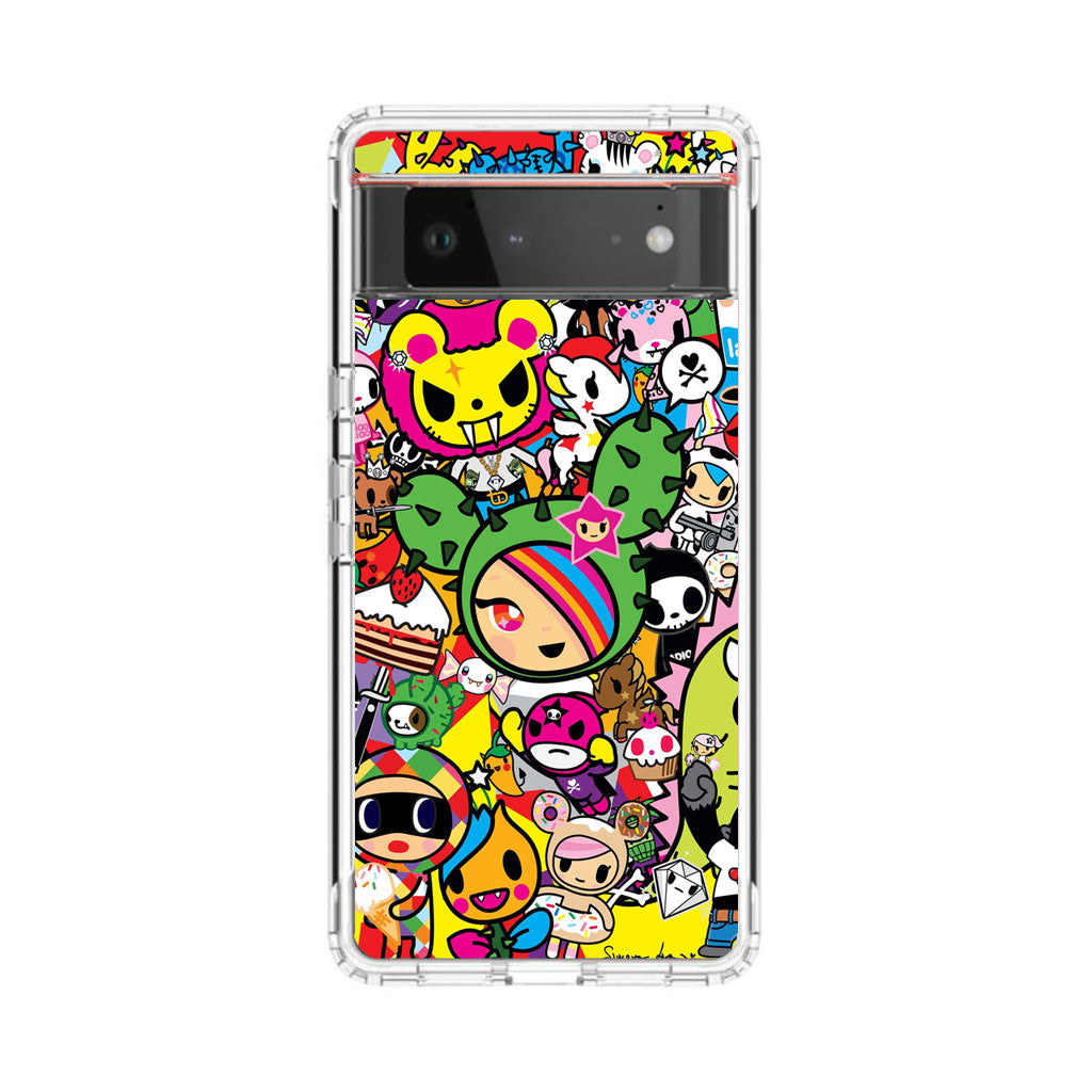 Tokidoki Characters Google Pixel 6 Case