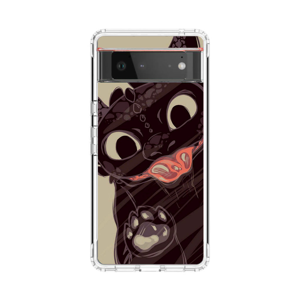 Toothless Dragon Art Google Pixel 6 Case