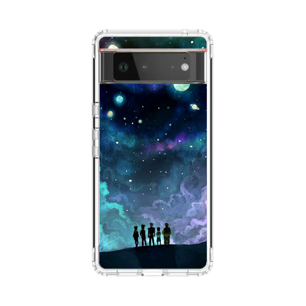 Voltron In Space Nebula Google Pixel 6 Case