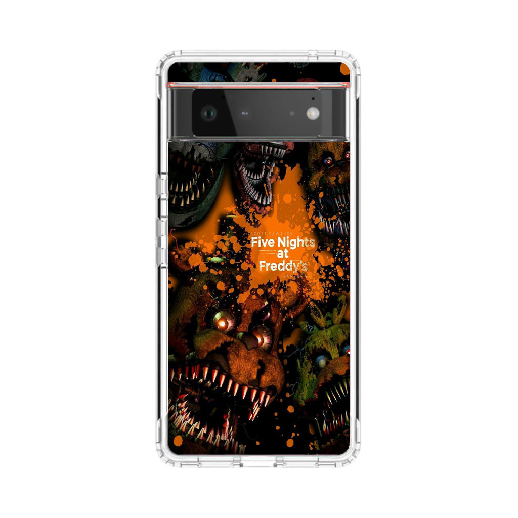 Five Nights at Freddy's Scary Google Pixel 6 Case