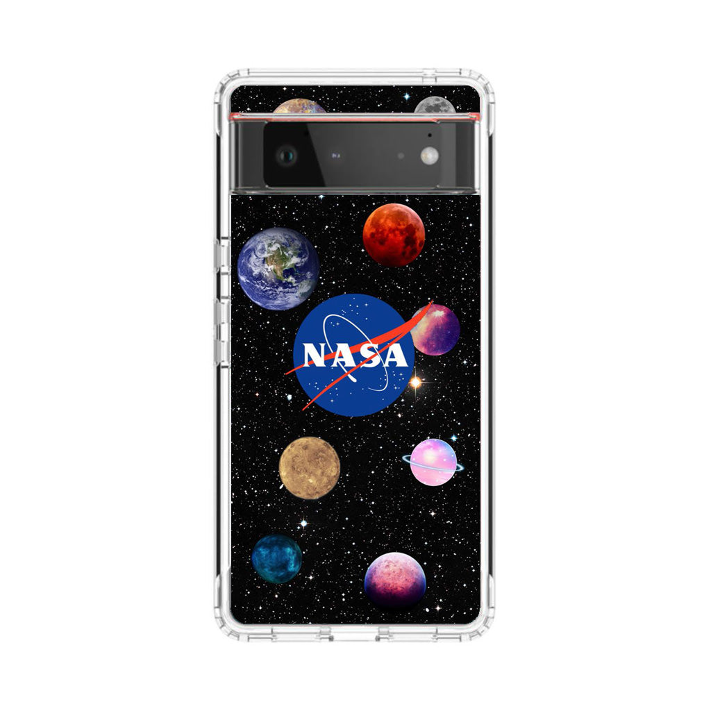 NASA Planets Google Pixel 6 Case