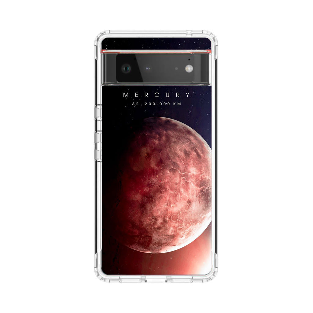 Planet Mercury Google Pixel 6 Case