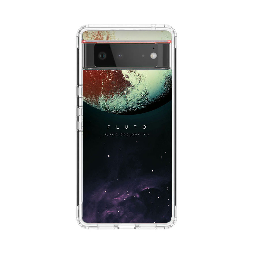 Planet Pluto Google Pixel 6 Case