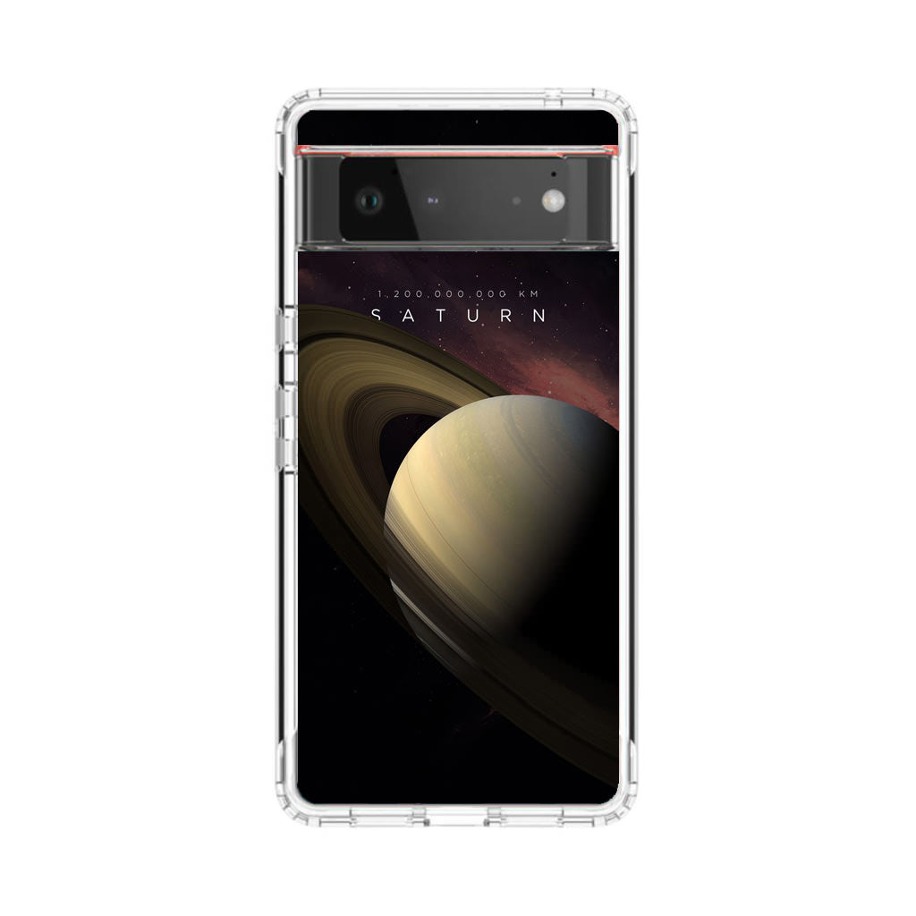 Planet Saturn Google Pixel 6 Case