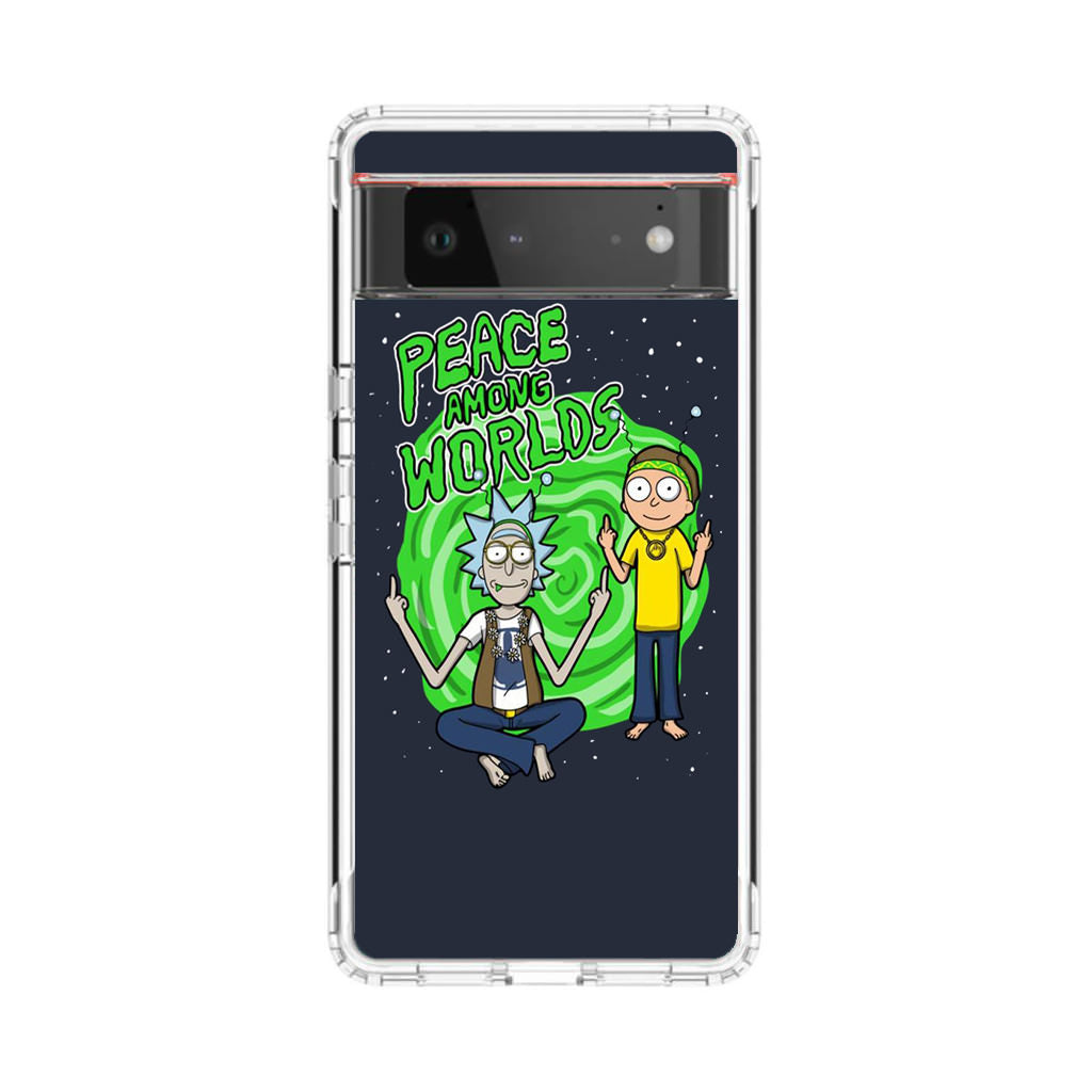 Rick And Morty Peace Among Worlds Google Pixel 6 Case