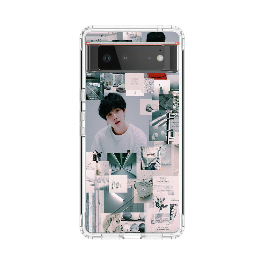 Suga College Wallpaper Google Pixel 6 Case