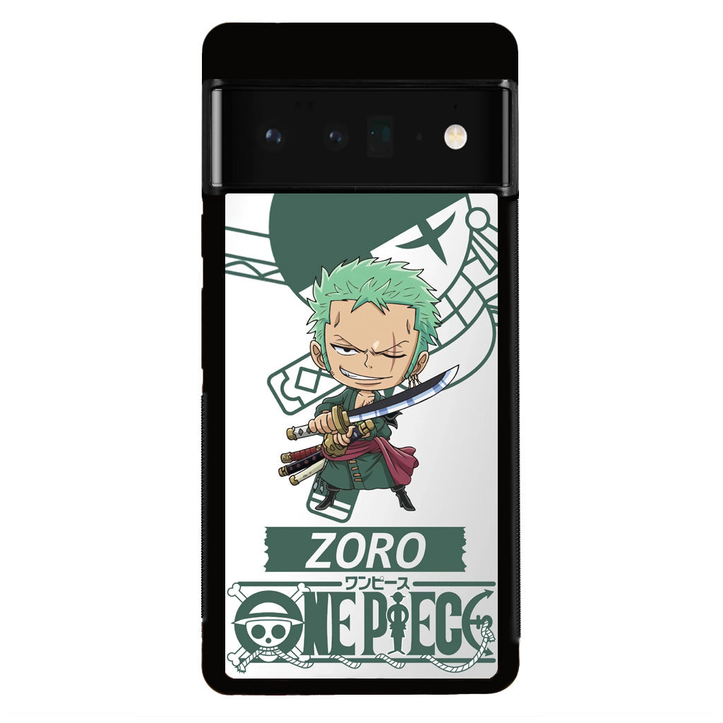 Chibi Zoro Google Pixel 6 Pro Case