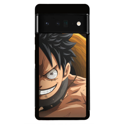 Luffy Half Smile Google Pixel 6 Pro Case