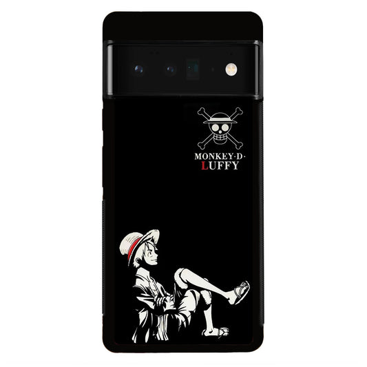 Monkey D Luffy Black And White Google Pixel 6 Pro Case