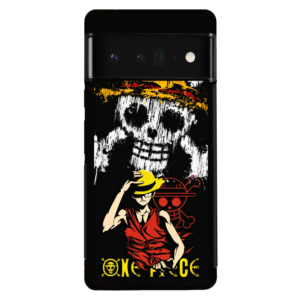 Monkey D Luffy Paint Art Google Pixel 6 Pro Case