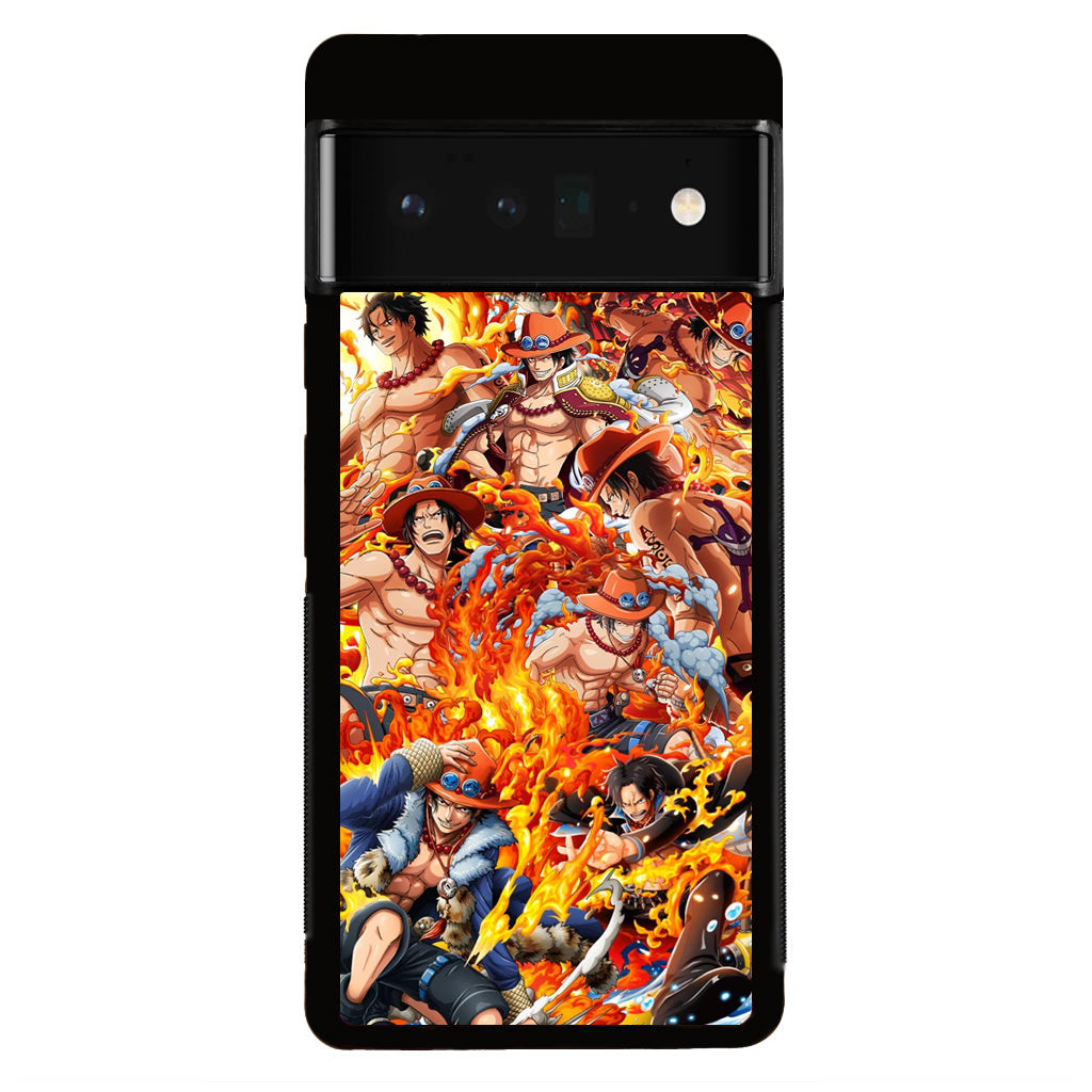 Portgas D Ace Collections Google Pixel 6 Pro Case