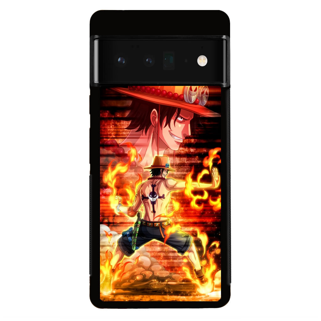 Portgas D Ace One Piece Google Pixel 6 Pro Case