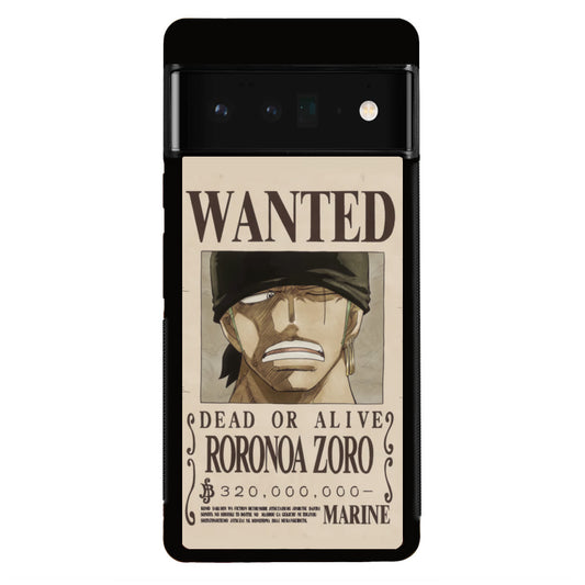 Roronoa Zoro Bounty Google Pixel 6 Pro Case