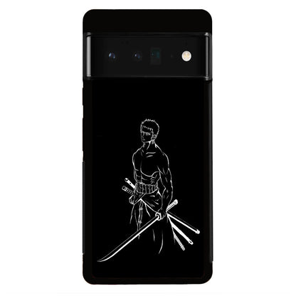 Roronoa Zoro Outlines Google Pixel 6 Pro Case