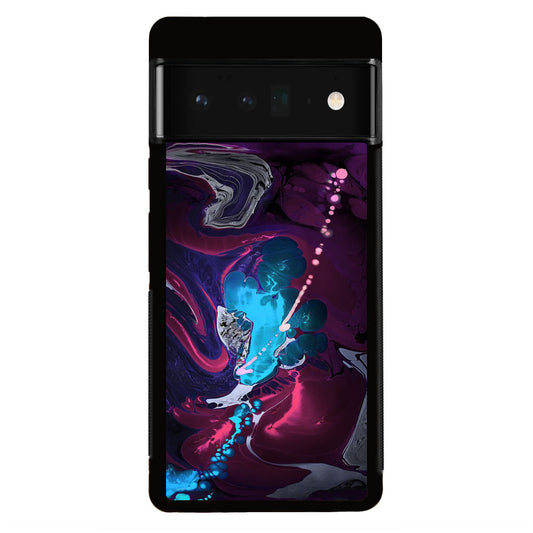 Abstract Purple Blue Art Google Pixel 6 Pro Case