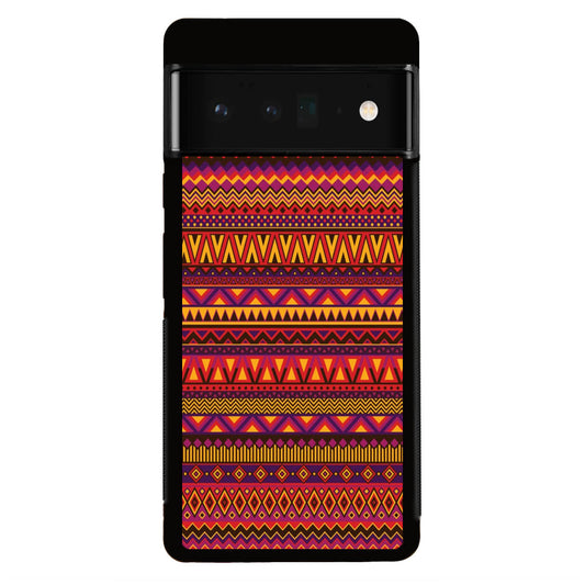African Aztec Pattern Google Pixel 6 Pro Case