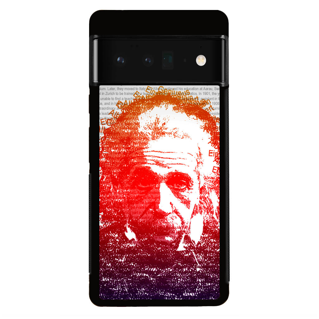 Albert Einstein Art Google Pixel 6 Pro Case