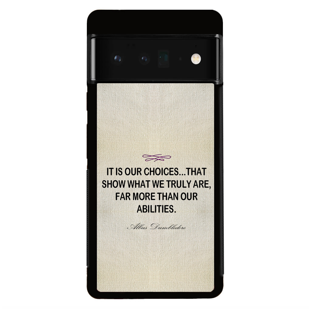 Albus Dumbledore Quote Google Pixel 6 Pro Case