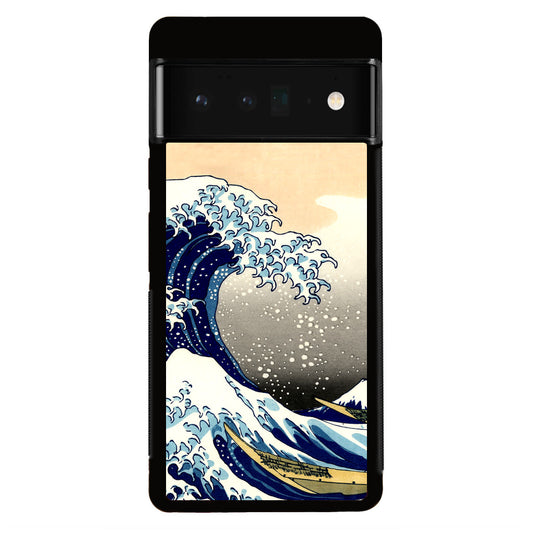 Artistic the Great Wave off Kanagawa Google Pixel 6 Pro Case