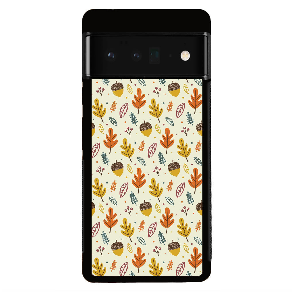 Autumn Things Pattern Google Pixel 6 Pro Case