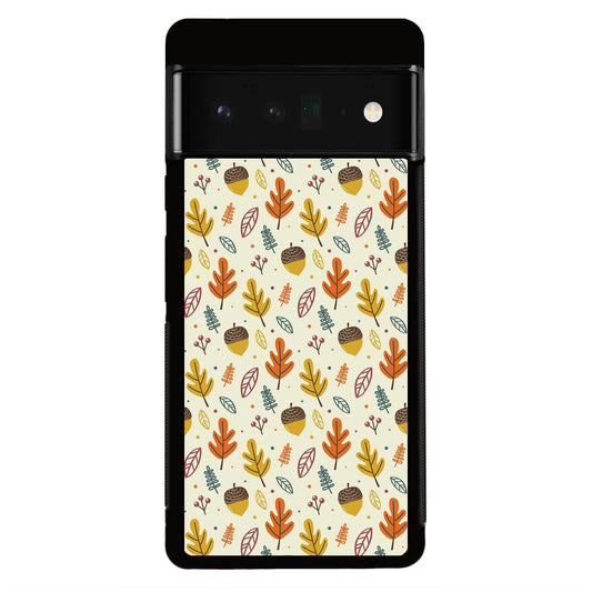 Autumn Things Pattern Google Pixel 6 Pro Case