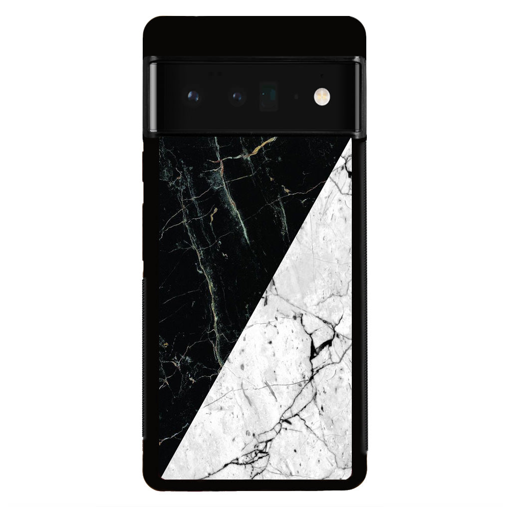 B&W Marble Google Pixel 6 Pro Case