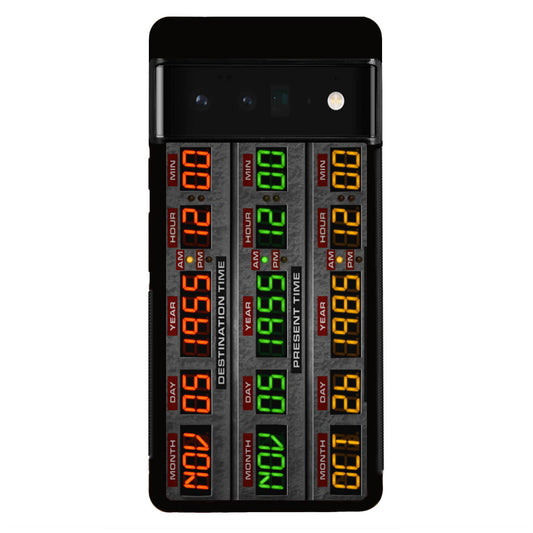 Back To The Future Time Circuits Google Pixel 6 Pro Case