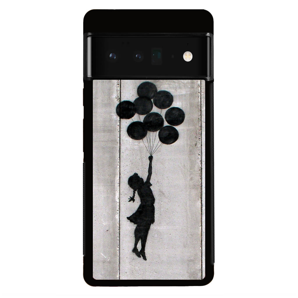 Banksy Girl With Balloons Google Pixel 6 Pro Case