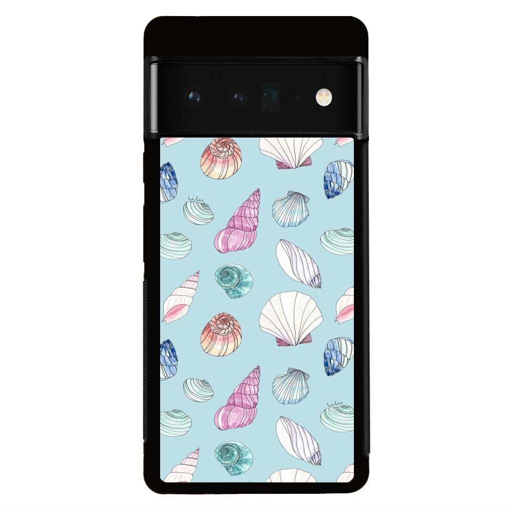 Beach Shells Pattern Google Pixel 6 Pro Case