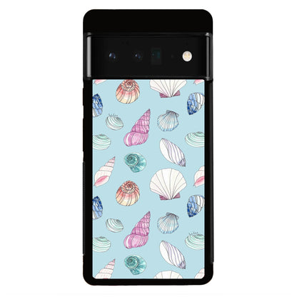 Beach Shells Pattern Google Pixel 6 Pro Case