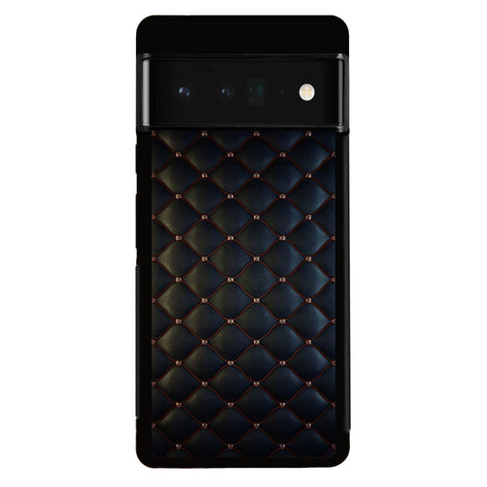 Black Royal Pattern Google Pixel 6 Pro Case