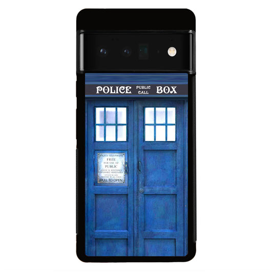 Blue Police Call Box Google Pixel 6 Pro Case