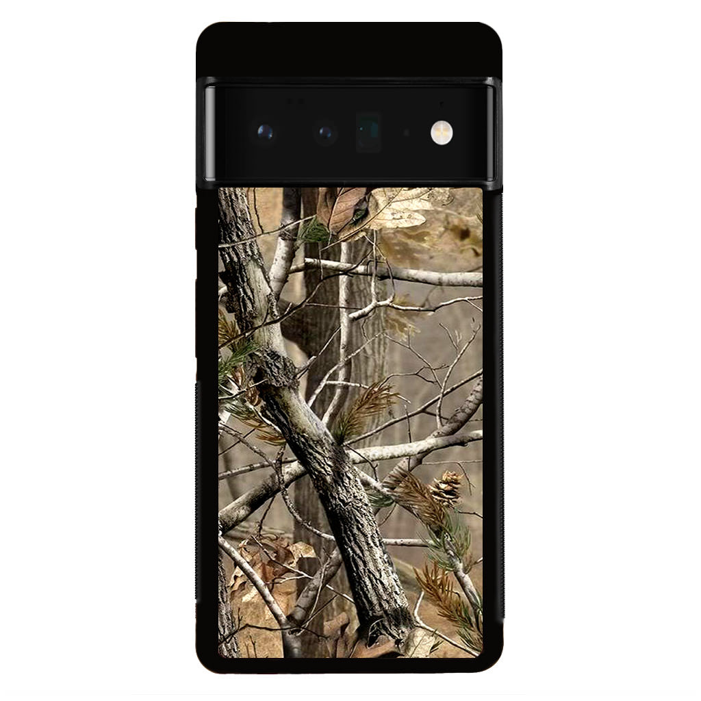 Camoflage Real Tree Google Pixel 6 Pro Case