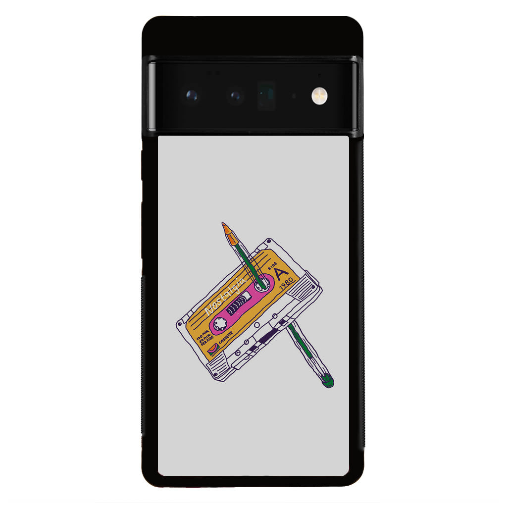 Cassete Tape Old Google Pixel 6 Pro Case