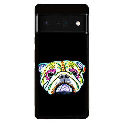 Colorful Bulldog Art Google Pixel 6 Pro Case