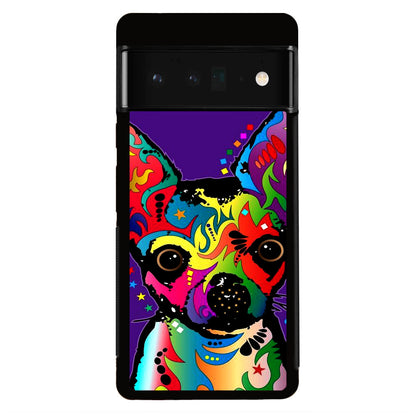 Colorful Chihuahua Google Pixel 6 Pro Case