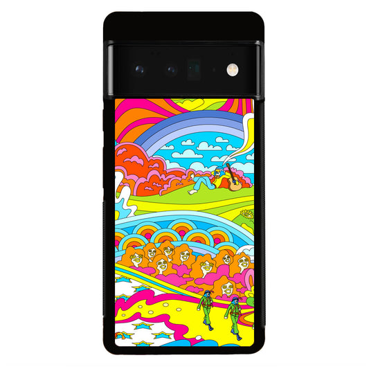 Colorful Doodle Google Pixel 6 Pro Case