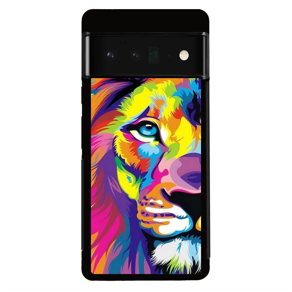 Colorful Lion Google Pixel 6 Pro Case