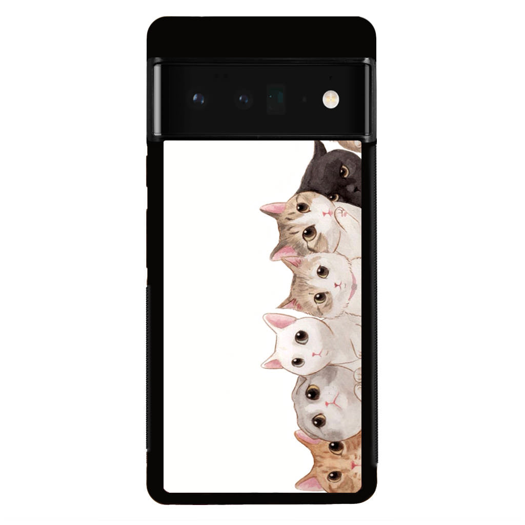 Cute Cats Vertical Google Pixel 6 Pro Case